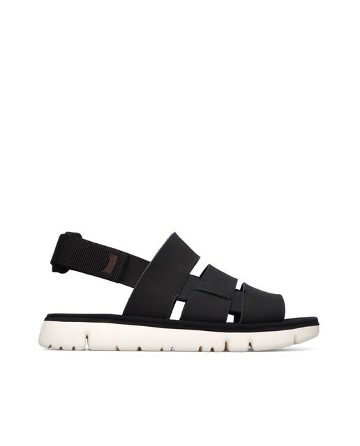 Sandalias de hombre de tiras anchas en negro · Camper · El Corte Inglés