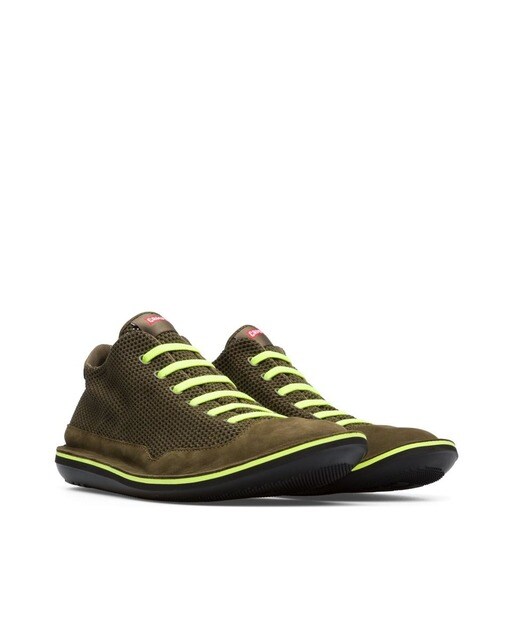 Zapatillas deportivas de hombre abotinadas en verde oscuro · Camper · El  Corte Inglés