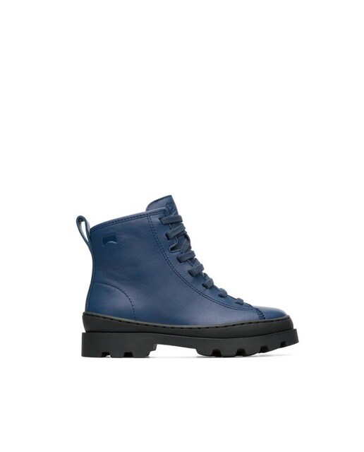 Botines de niño en color azul con cordones · Camper · El Corte Inglés