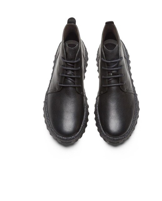 Botines de hombre de piel en negro con suela de goma Michelín · Camper · El  Corte Inglés