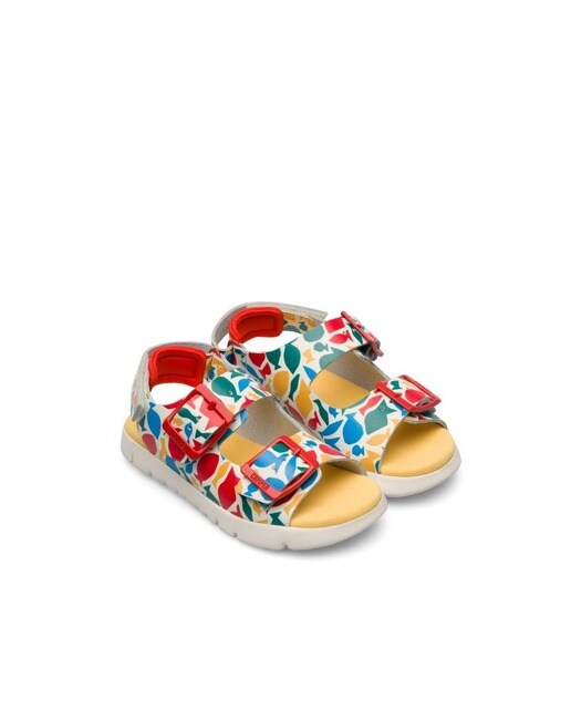 Sandalias de niños en varios colores con hebillas de sujeción en el empeine  · Camper · El Corte Inglés