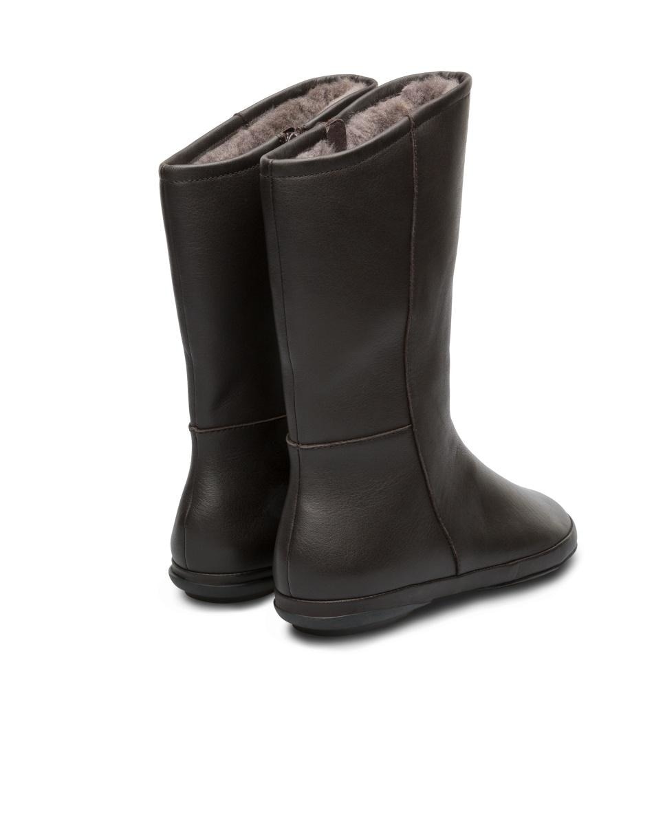 Botas de mujer Camper en marrón con forro de pelo · Camper · El Corte