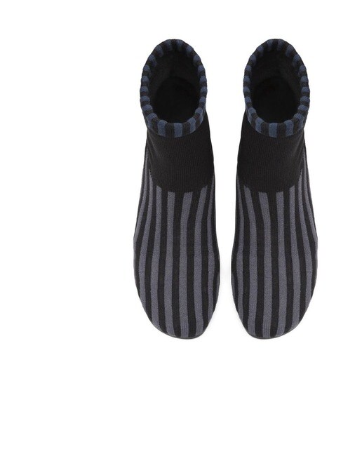 Botines de mujer de tacón con calcetín y rayas en contraste · Camper · El Corte  Inglés