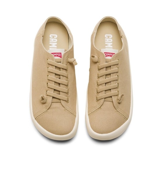 Zapatillas de lona de hombre Camper con cordones en beige · Camper · El  Corte Inglés