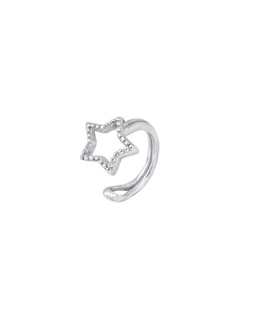 ear cuff plata el corte ingl�s