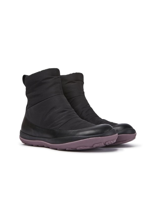 Botas de mujer en negro con cremallera y tecnología Gore Tex · Camper · El  Corte Inglés