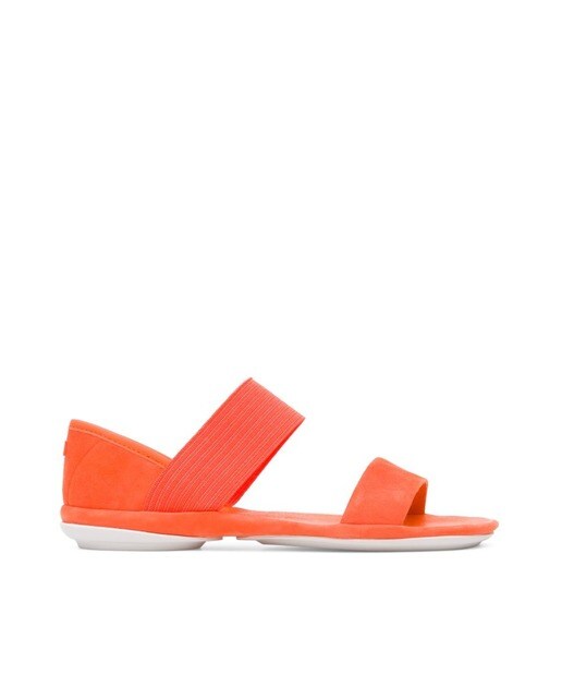 sandalias naranjas