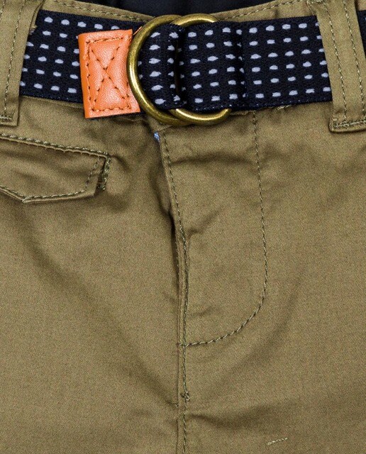 Pantalón cinco bolsillos de bebé niño con cinturón en liso · Losan · El  Corte Inglés