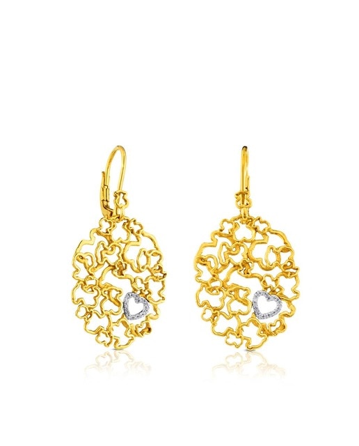 Pendientes largos tous el corte ingles Outlet