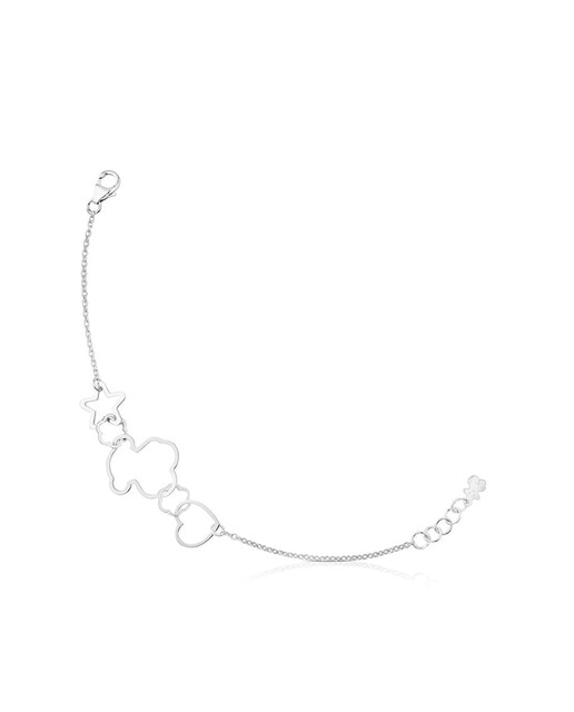 Pulsera Tous New Silueta de plata de primera ley · Tous · El Corte Inglés