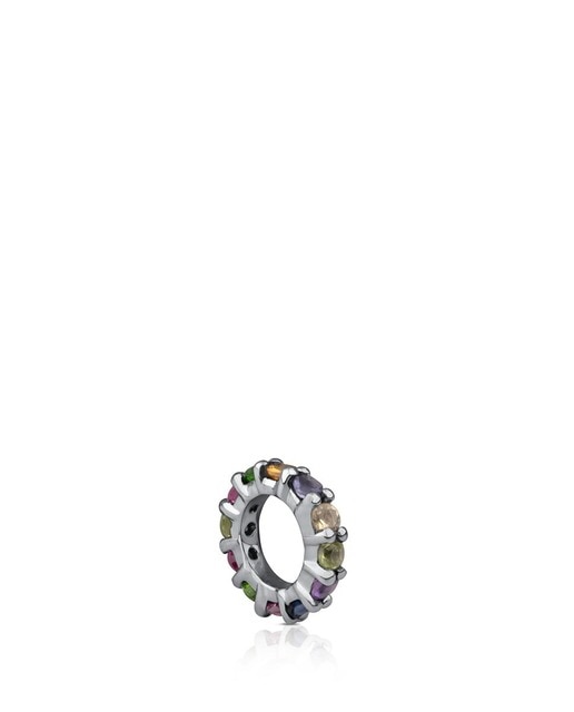Colgante pequeÃ±o Tous Shield de plata dark silver y piedras · Tous · El  Corte Inglés