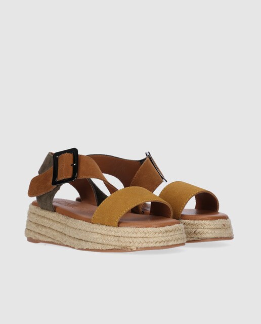Sandalias de plataforma de mujer Chika10 de piel en varios colores con  cierre de hebilla · CHIKA10 · El Corte Inglés