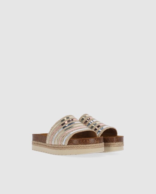 Sandalias de niña color rose tipo bio · CHIKA10 · El Corte Inglés