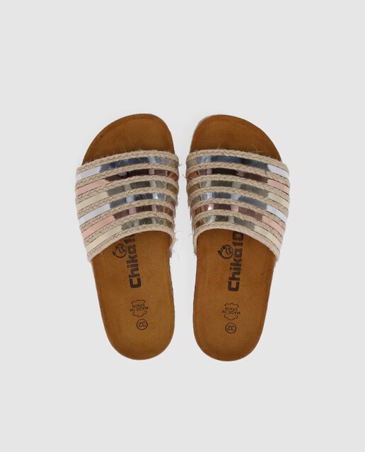 Sandalias de niña color rose tipo bio · CHIKA10 · El Corte Inglés