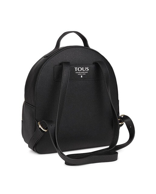 Mochila de mujer Tous Essential en color negro con bolsillo exterior · Tous  · El Corte Inglés