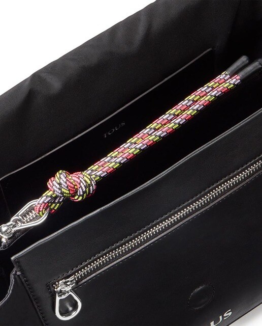 Bolso de hombro Tous Empire Cotton grande en negro · Tous · El Corte Inglés