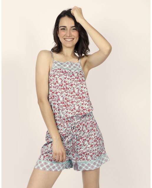 Pijama de mujer de tirantes ajustables c
