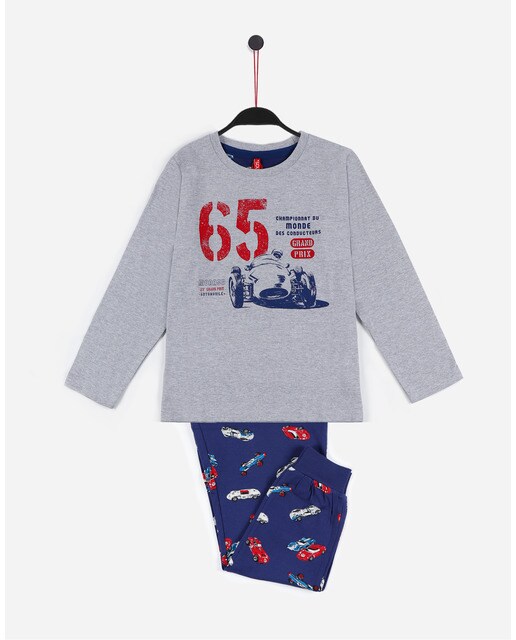 Pijama de niño de manga larga y pantalón largo con puños · Admas · El Corte  Inglés