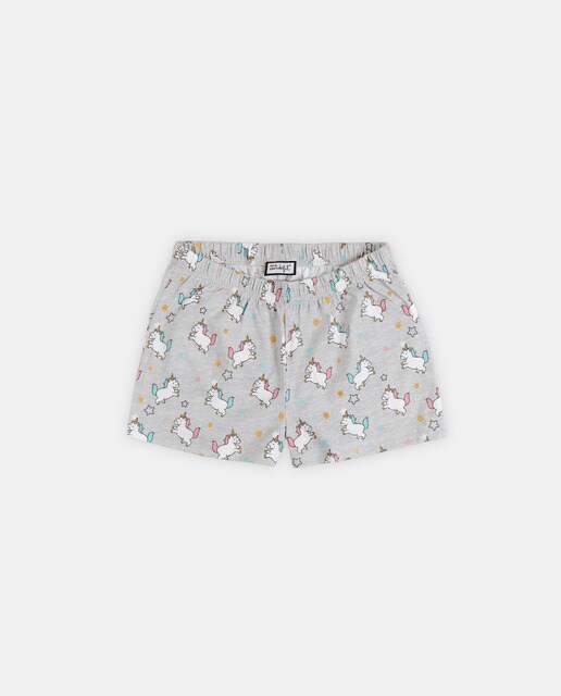 Pijama de niña de algodón con manga corta y motivos de unicornios · Mr.  Wonderful · El Corte Inglés