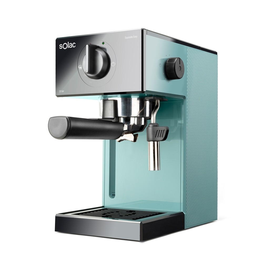 Cafetera Espresso Squissita Easy Blue Solac CE4504 20bar · El Corte Inglés