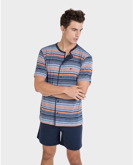 pijama corto caballero