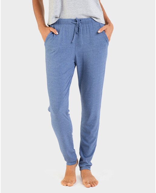 Pantalón de pijama de mujer largo con cintura ajustable · Massana · El  Corte Inglés