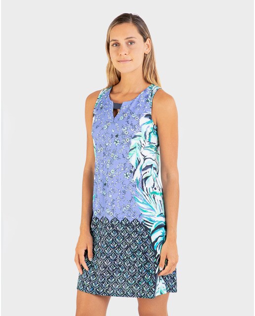Vestido de playa corto de tirantes · Massana · El Corte Inglés