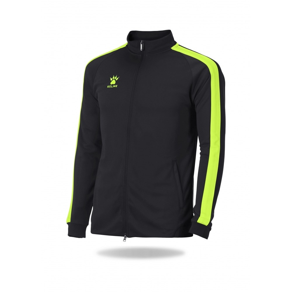 Imagen 0 de Chaqueta de niños Global Kelme Negro / Amarillo Flúor