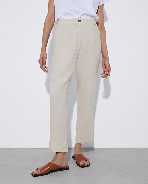 Pantalones rectos mujer · Blancos · Moda mujer · El Corte Inglés (88)