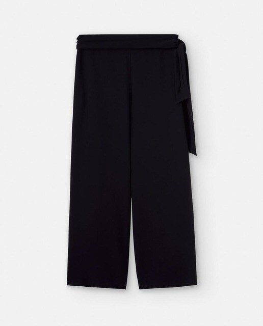 Pantalón palazzo de mujer liso con cinturón extraíble · Adolfo Dominguez · El  Corte Inglés