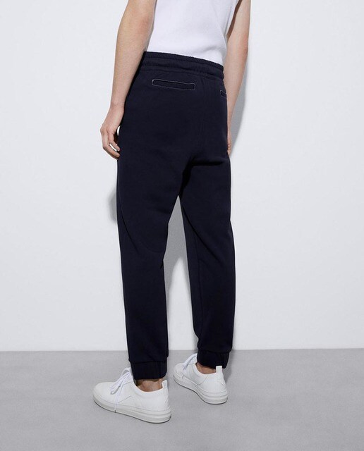 Pantalón jogger de hombre largo en negro · Adolfo Dominguez · El Corte  Inglés