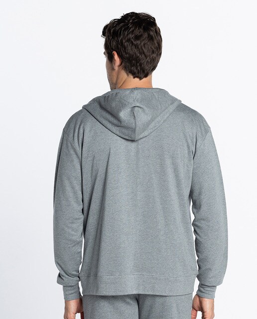 Chaqueta de hombre con capucha de punto en color gris · Punto Blanco · El  Corte Inglés