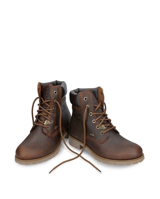 Botas de mujer en piel color marrón oscuro · Panama Jack · El Corte Inglés