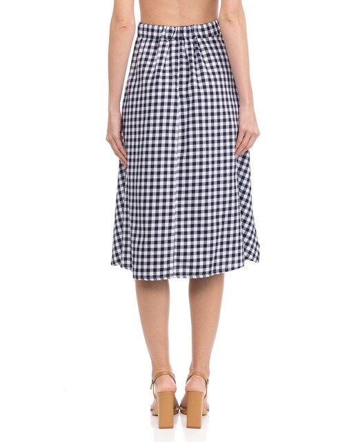 Falda de estampado vichy con bolsillos · Tantra · El Corte Inglés
