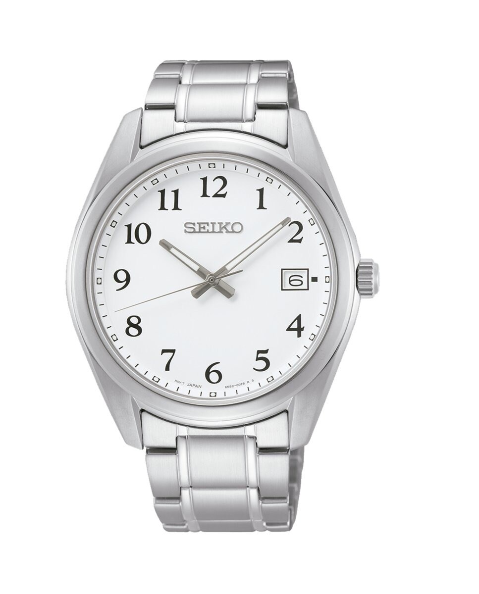 Reloj de hombre Neo classic SUR459P1 de acero y correa plateada · Seiko ·  El Corte Inglés