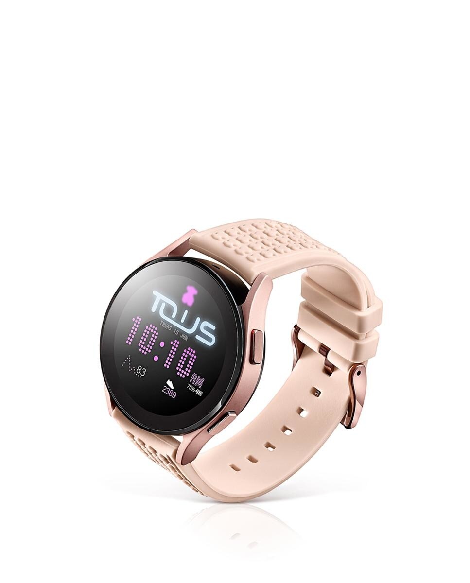 Smartwatch Samsung Galaxy Watch 4 de aluminio rosa con correa de silicona ·  Tous · El Corte Inglés