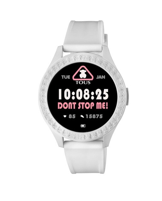 Reloj Tous inteligente Activity rond touch IP rosa - Los Azahares Joyería
