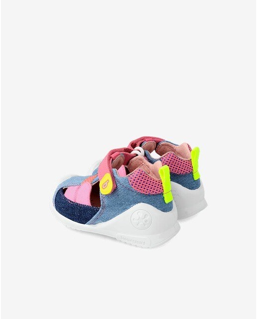 Sandalias de bebé niña con cierre adherente multicolor · Biomecanics · El  Corte Inglés