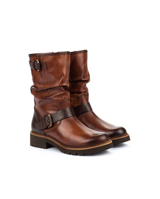 botas moteras mujer