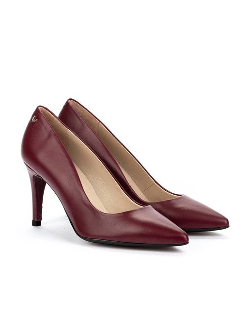 Zapatos de salón de mujer de piel en color granate · Martinelli · El Corte  Inglés