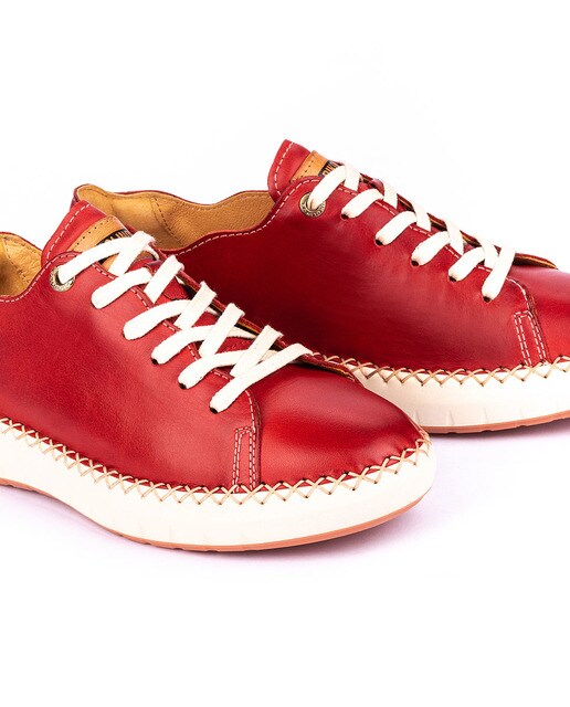Zapatos Pikolinos Mesina W6B-6836 Rojos para Mujer