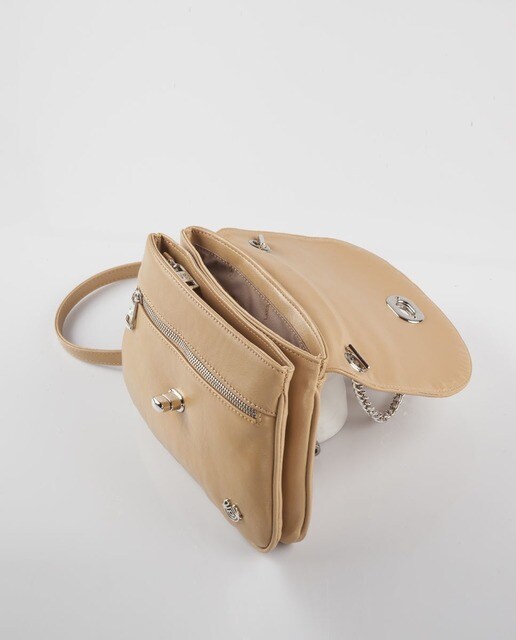 Bandolera de mujer Laura Valle en piel color camel · Laura Valle · El Corte  Inglés