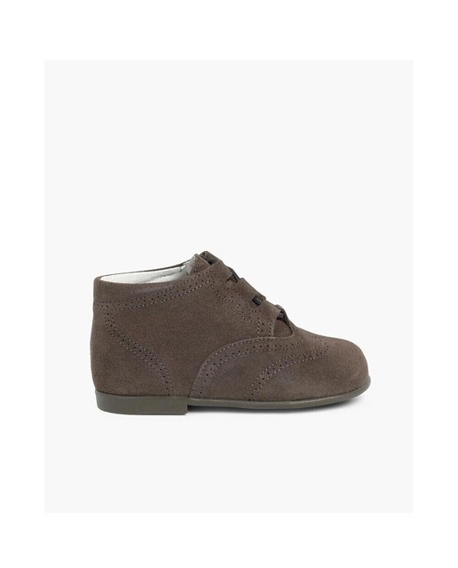 Botas de bebé niña en gris con detalles calados · Pisamonas · El Corte  Inglés