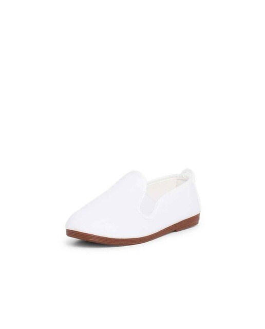 Zapatillas de lona de bebés en blanco con goma · Pisamonas · El Corte Inglés