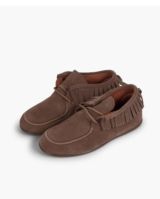 Botines de niños en topo con flecos · Pisamonas · El Corte Inglés
