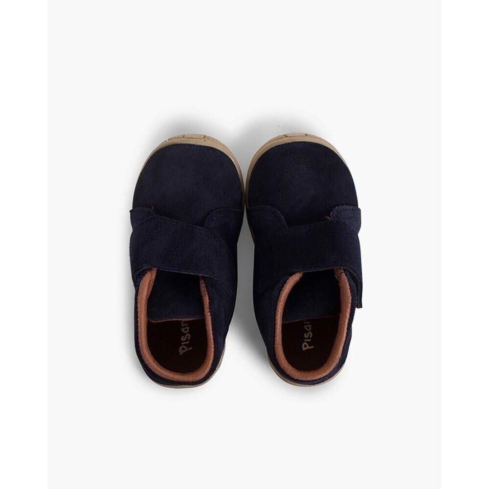 Botins de bebés de camurça em azul marinho Marinho-4