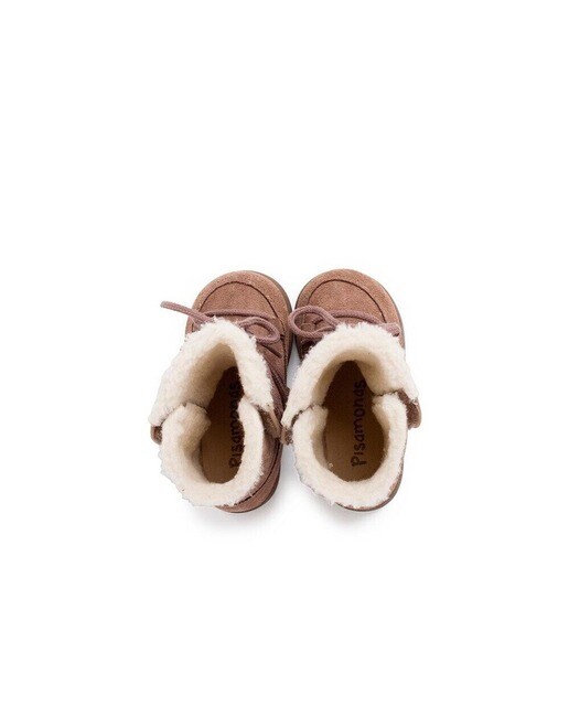 Botas de bebés de piel en topo · Pisamonas · El Corte Inglés