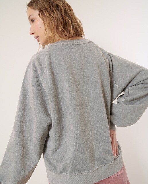 Sudadera de mujer de cuello redondo con mensaje frontal · Brownie · El  Corte Inglés