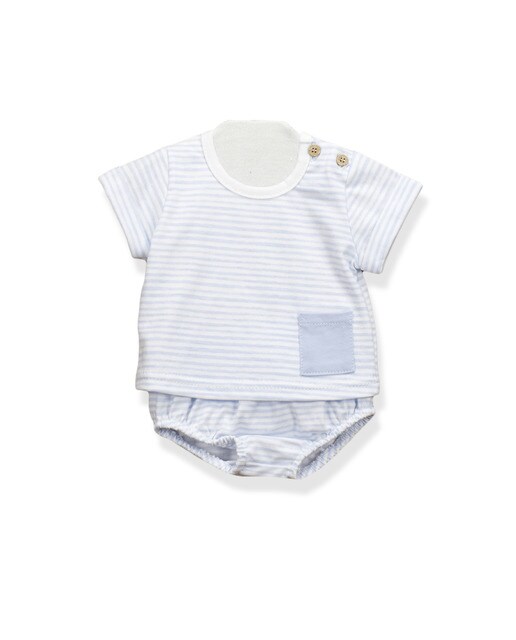 Conjunto de bebé niño con ranita y rayas · BABIDÚ · El Corte Inglés