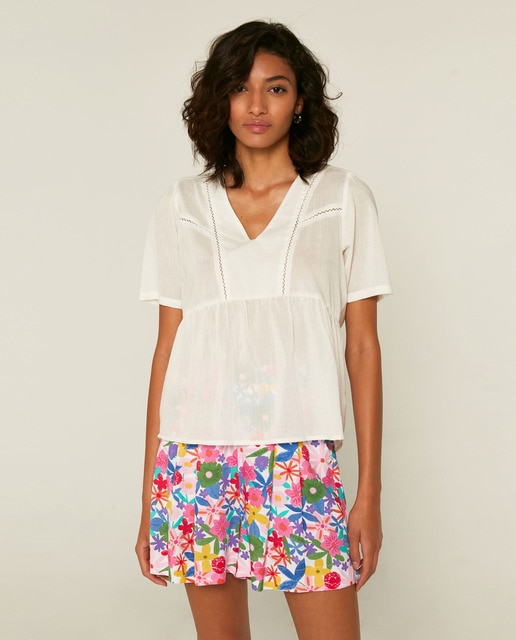 Camisas, Blusas y Tops mujer · Blancos · Moda mujer · El Corte Inglés  (1.096) · 16